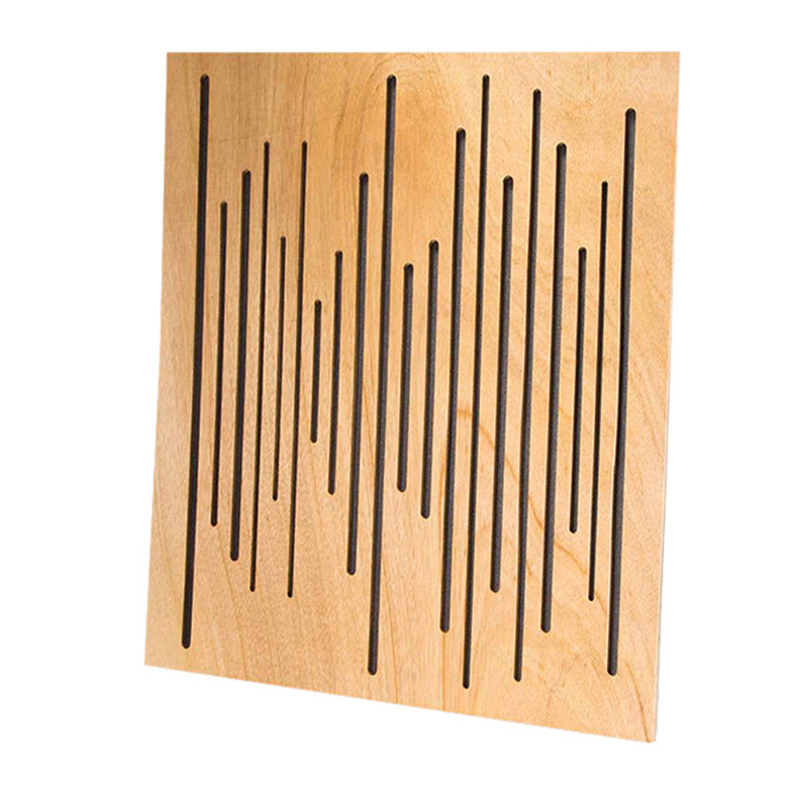 پنل آکوستیک دکونیک Deconik Wave Wood Absorption LightBrown
