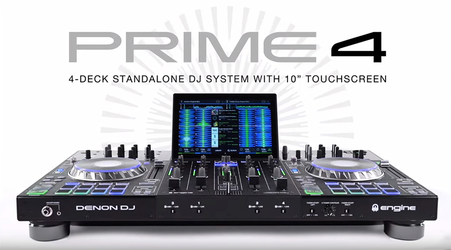 دی جی کنترلر Denon DJ PRIME 4