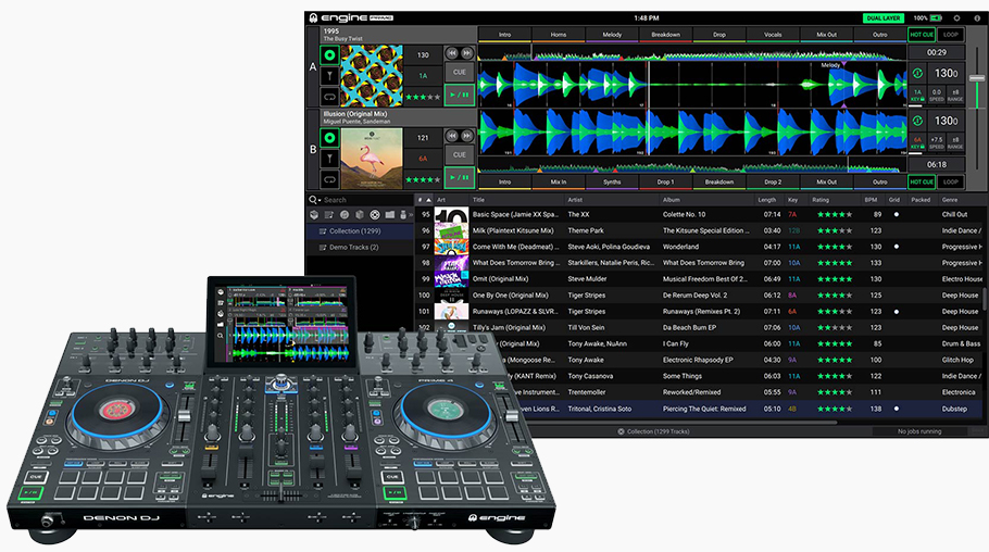 دی جی کنترلر Denon DJ PRIME 4