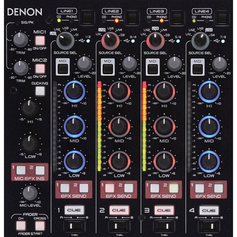میکسر دی جی دنون Denon DN-X1700