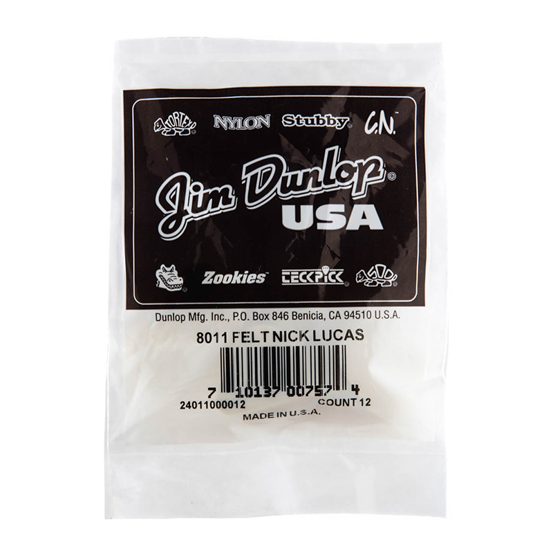 پیک گیتار دانلوپ Dunlop 8011 Felt Nick Lucas-Nick Lucas