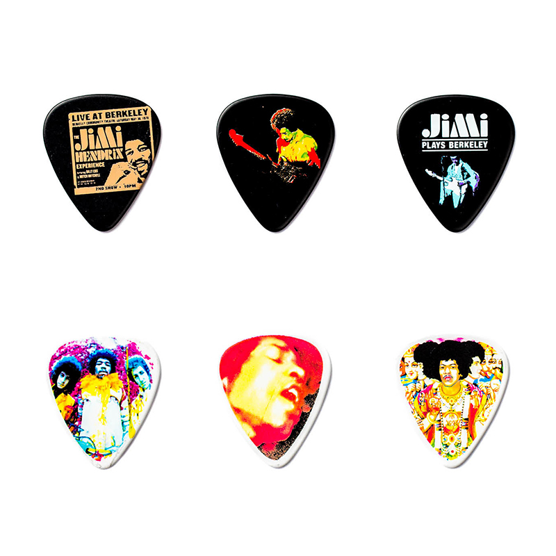 قیمت خرید فروش پیک گیتار دانلوپ Dunlop Jimi Hendrix Pick TIN Bold As Love JH-PT02M