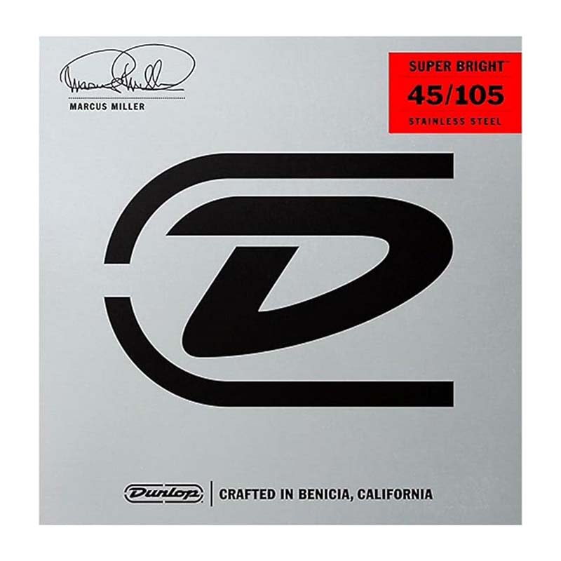قیمت خرید فروش سیم گیتار بیس دانلوپ Dunlop Marcus Miller Super Bright 45-105
