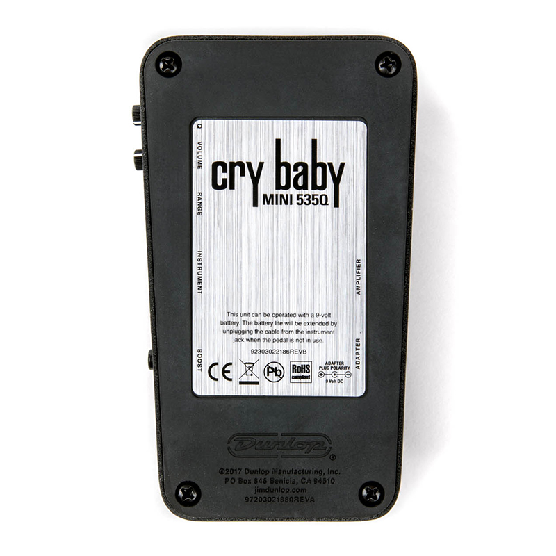 پدال دانلوپ Dunlop Mini 535Q Wah CBM535Q Cry Baby Pedal