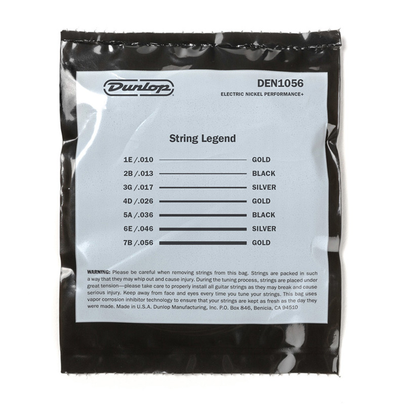 سیم گیتار الکتریک دانلوپ Dunlop Nickel Wound 10-56 7-String