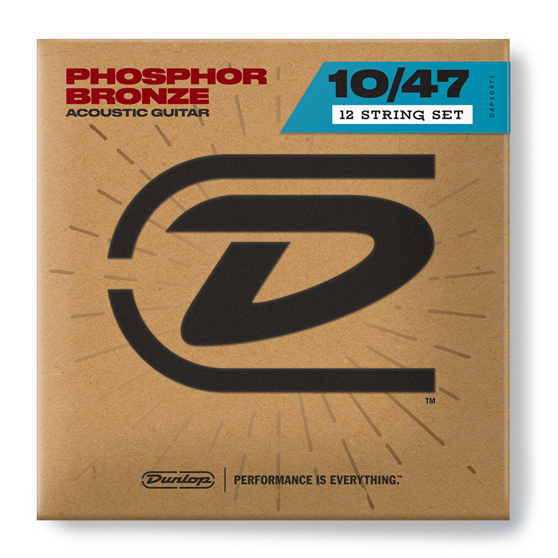 قیمت خرید فروش سیم گیتار آکوستیک دانلوپ Dunlop Phosphor Bronze 10-47 12 String Set