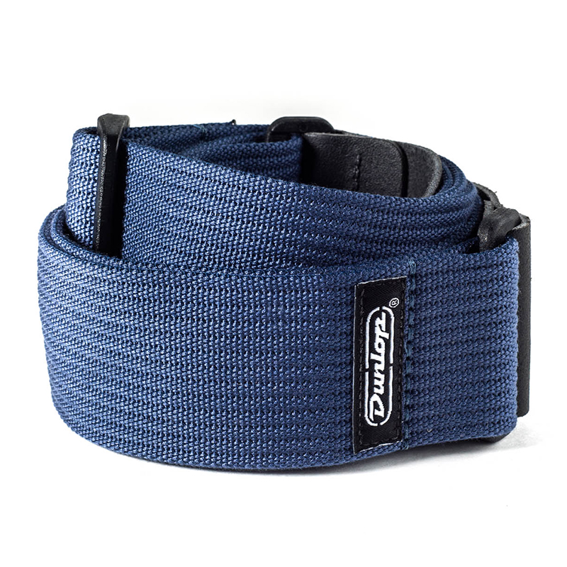 قیمت خرید فروش بند گیتار دانلوپ Dunlop Ribbed Cotton Strap Navy Blue D27-01NV