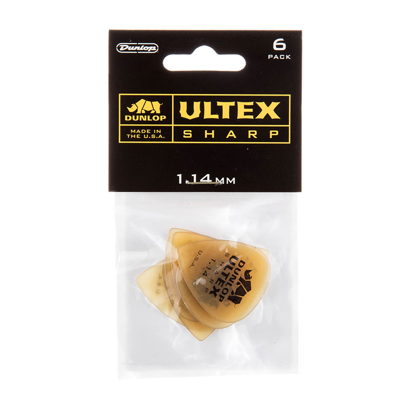 قیمت خرید فروش پیک گیتار دانلوپ Dunlop Ultex Sharp Guitar Picks 1.14mm 6PK 433P