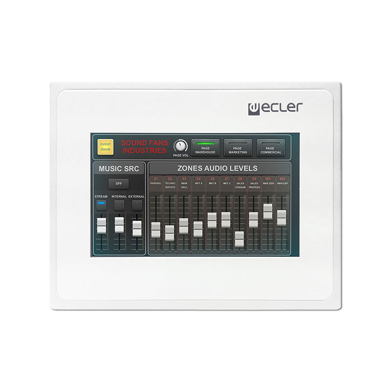 قیمت خرید فروش کنترلر اکلر Ecler WPmSCREEN