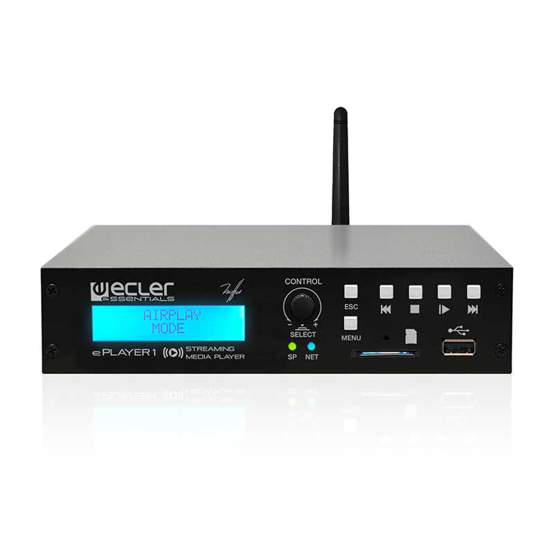 قیمت خرید فروش پخش کننده آنلاین  اکلر Ecler ePLAYER1