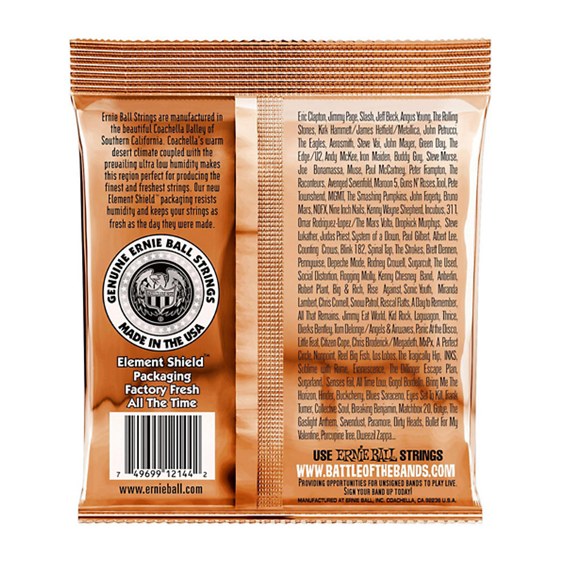 سیم گیتار آکوستیک ارنی بال Ernie Ball 2144 Earthwood Medium Phosphor Bronze Acoustic Strings
