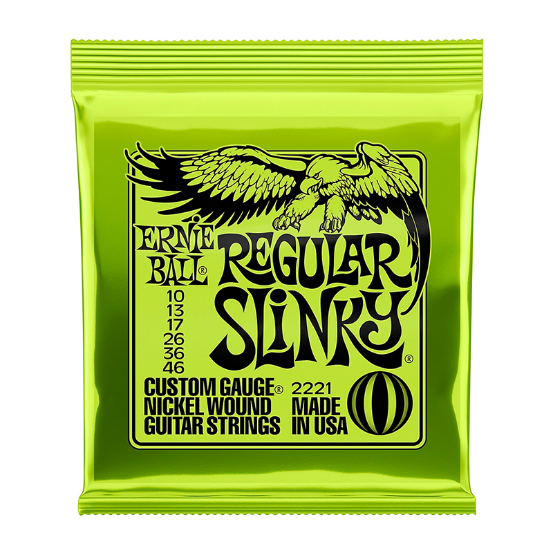 قیمت خرید فروش سیم گیتار الکتریک ارنی بال Ernie Ball 2221 Regular Slinky Nickel Wound Electric Strings
