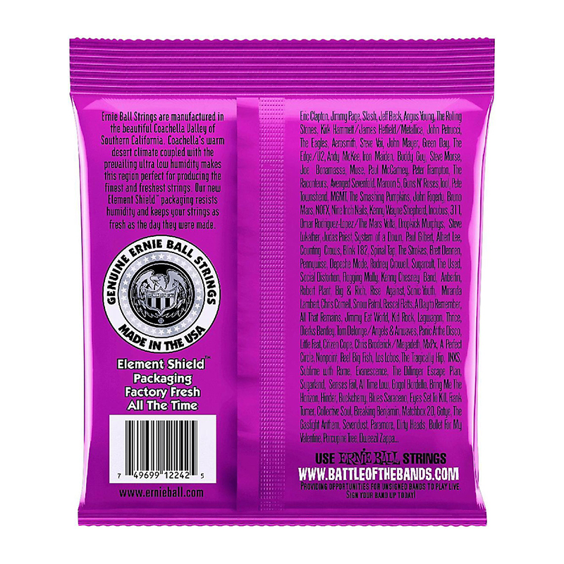 سیم گیتار الکتریک ارنی بال Ernie Ball 2242 Power Slinky RPS 11 Electric Guitar Strings
