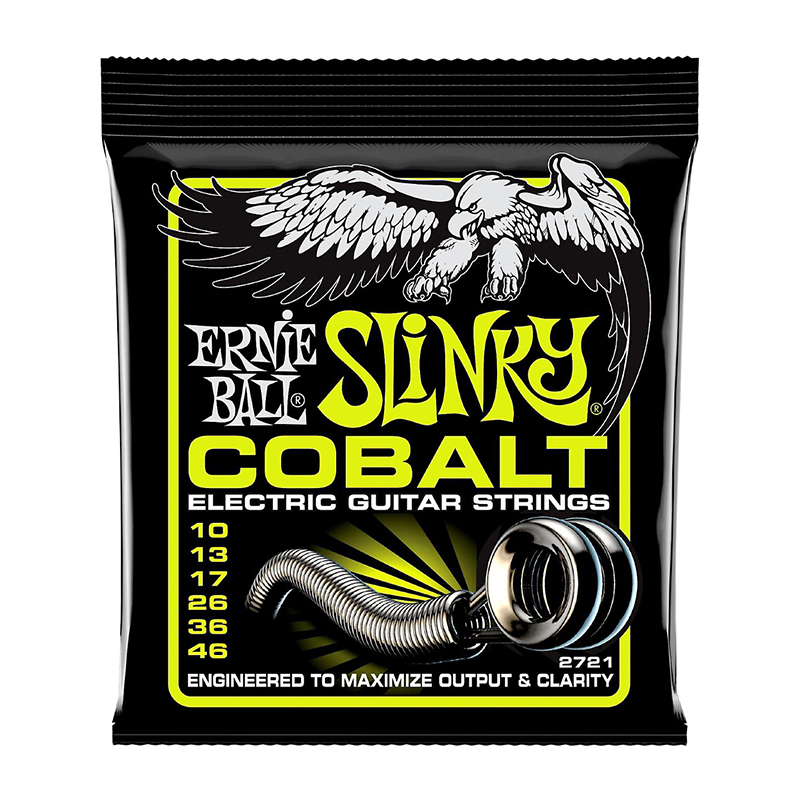قیمت خرید فروش سیم گیتار الکتریک ارنی بال Ernie Ball 2721 Cobalt Regular Slinky 10-46