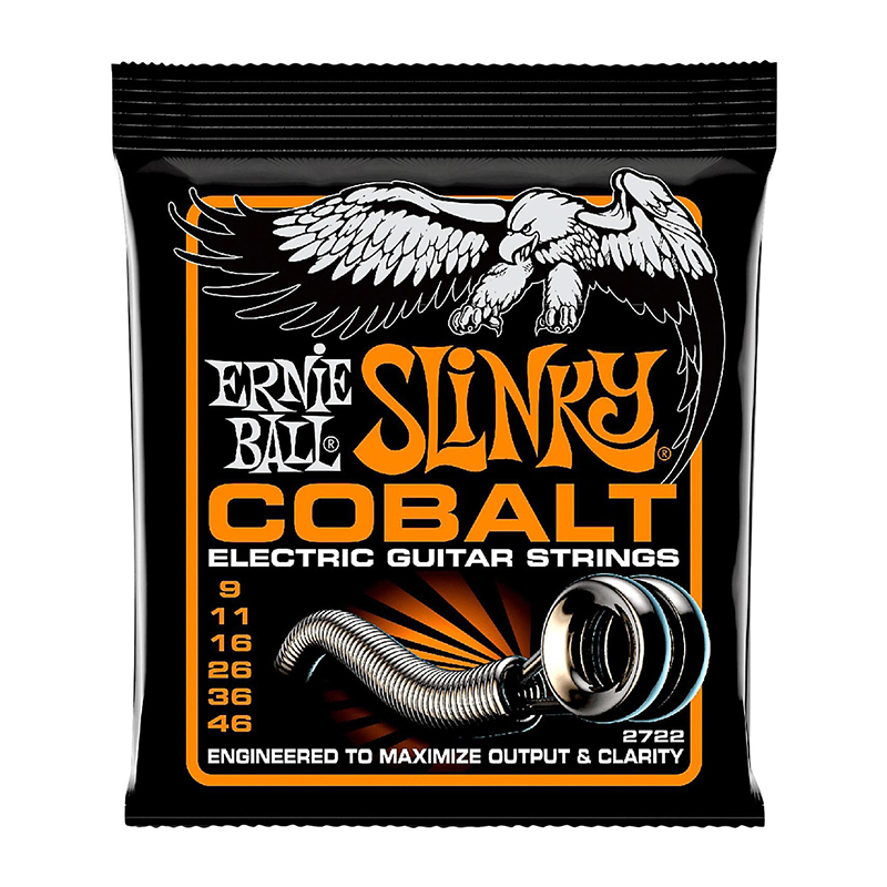 قیمت خرید فروش سیم گیتار الکتریک ارنی بال Ernie Ball 2722 Cobalt Hybrid Slinky 09-46