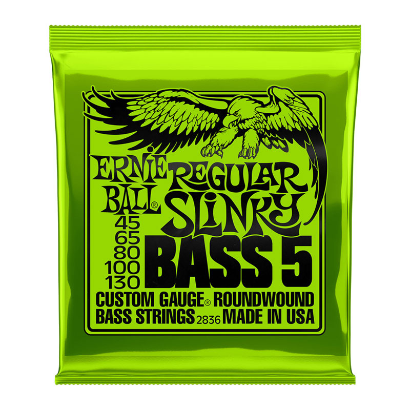 قیمت خرید فروش سیم گیتار بیس ارنی بال Ernie Ball 2836 Regular Slinky 5-String Bass 45-130
