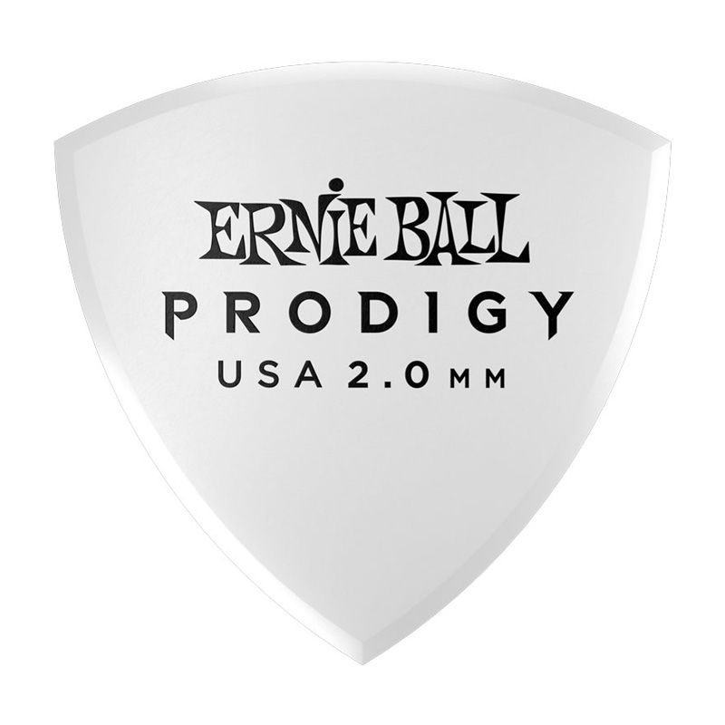 قیمت خرید فروش پیک گیتار ارنی بال Ernie Ball 9338 Prodigy Large Shield 2.0mm White