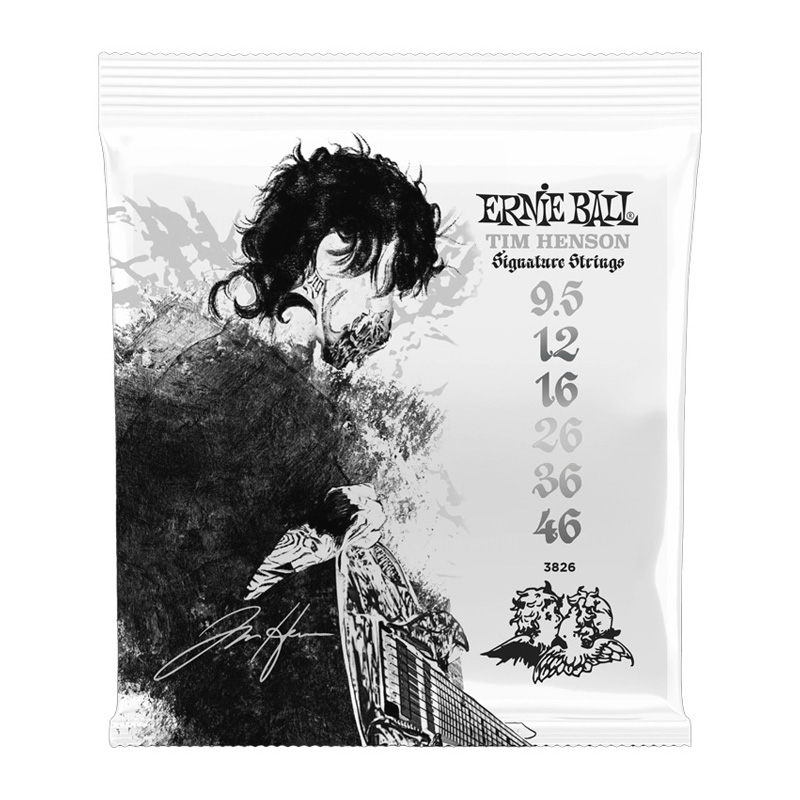 سیم گیتار الکتریک ارنی بال Ernie Ball 9635 Tim Henson Signature Strings and Accessories Bundle