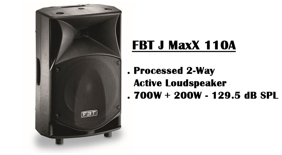 اسپیکر اکتیو FBT J MaxX 110A