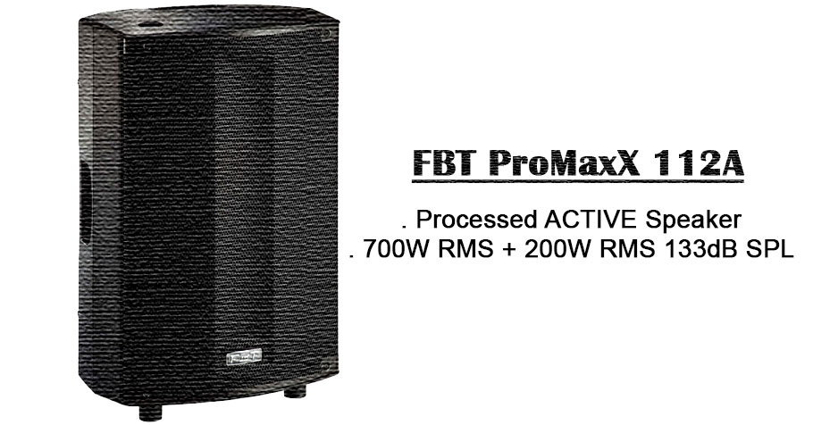 اسپیکر اکتیو FBT ProMaxX 112A