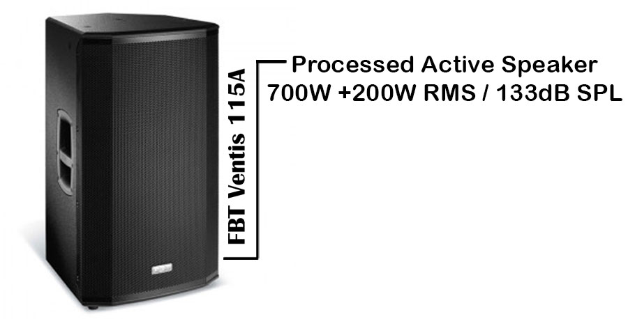 اسپیکر اکتیو FBT Ventis 115A