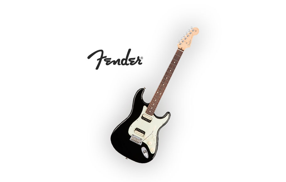 گیتار الکتریک Fender American Professional HH Shawbucker Stratocaster - Black w/ Rosewood Fingerboard