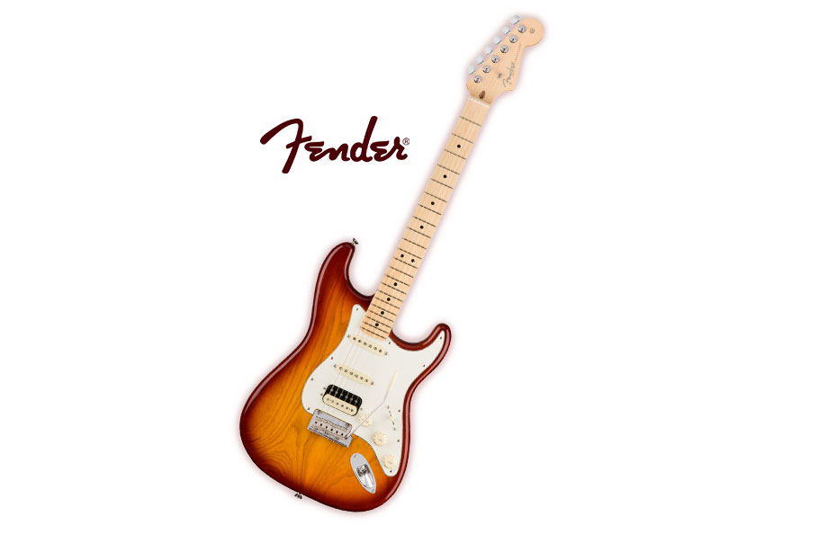 گیتار الکتریک Fender American Professional HSS Shawbucker Stratocaster - Sienna Sunburst w/ Maple Fingerboard