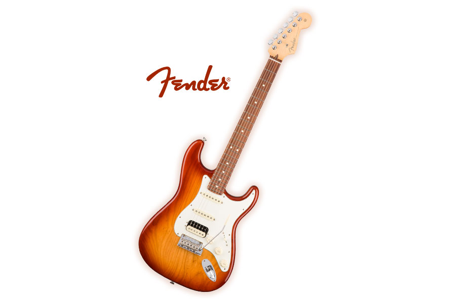گیتار الکتریک Fender American Professional HSS Shawbucker Stratocaster - Sienna Sunburst w/ Rosewood Fingerboard