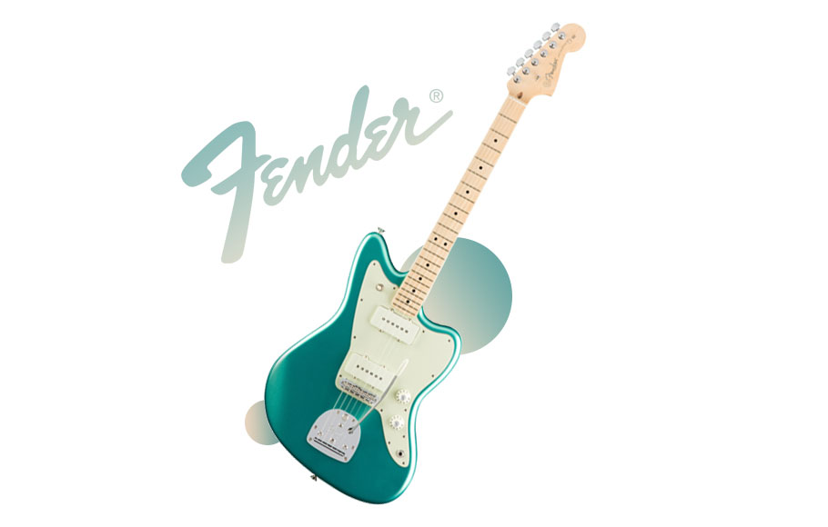 گیتار الکتریک Fender American Professional Jazzmaster - Mystic Seafoam w/ Maple Fingerboard
