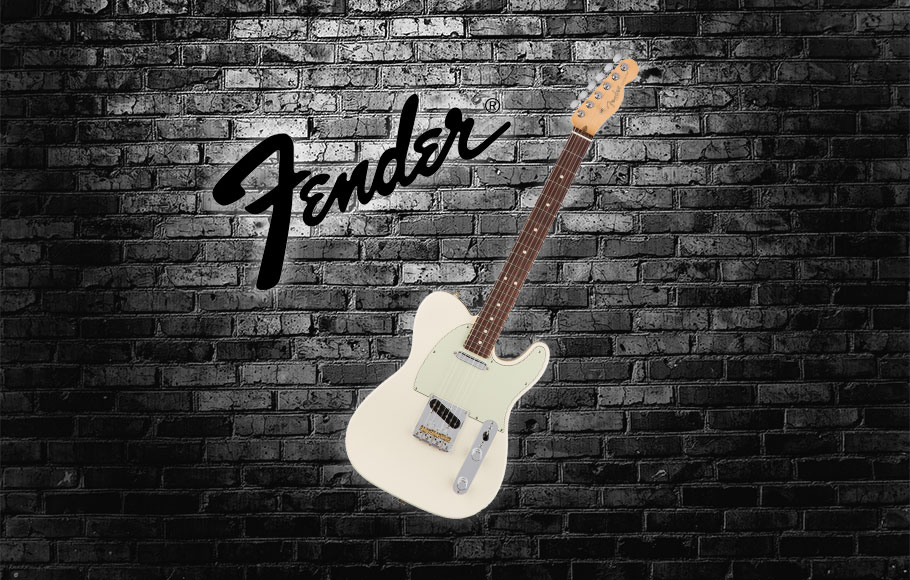 گیتار الکتریک Fender American Professional Telecaster - Olympic White with Rosewood Fingerboard