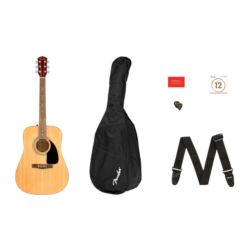 قیمت خرید فروش گیتار آکوستیک فندر Fender FA 115 Dreadnought Pack NAT