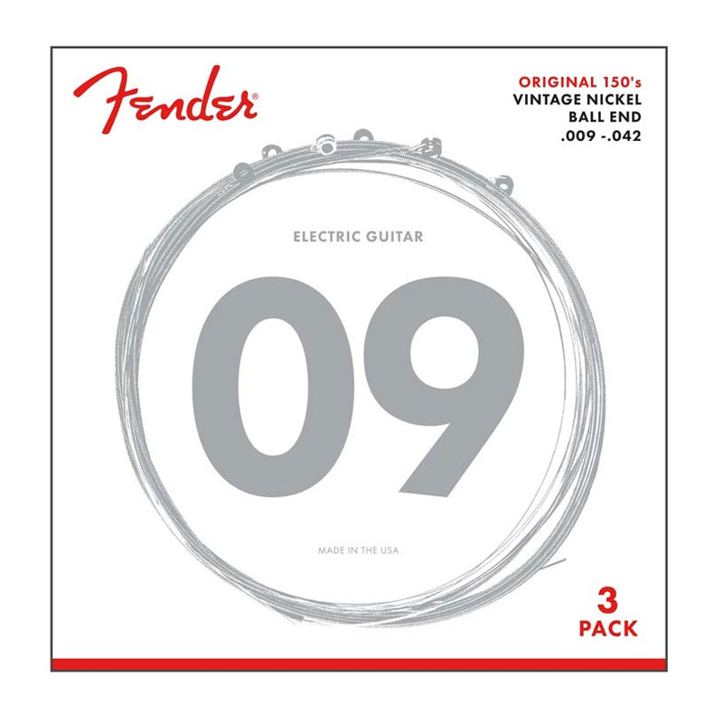 قیمت خرید فروش سیم گیتار الکتریک فندر Fender Original 150S VN 9 42 3-Pack