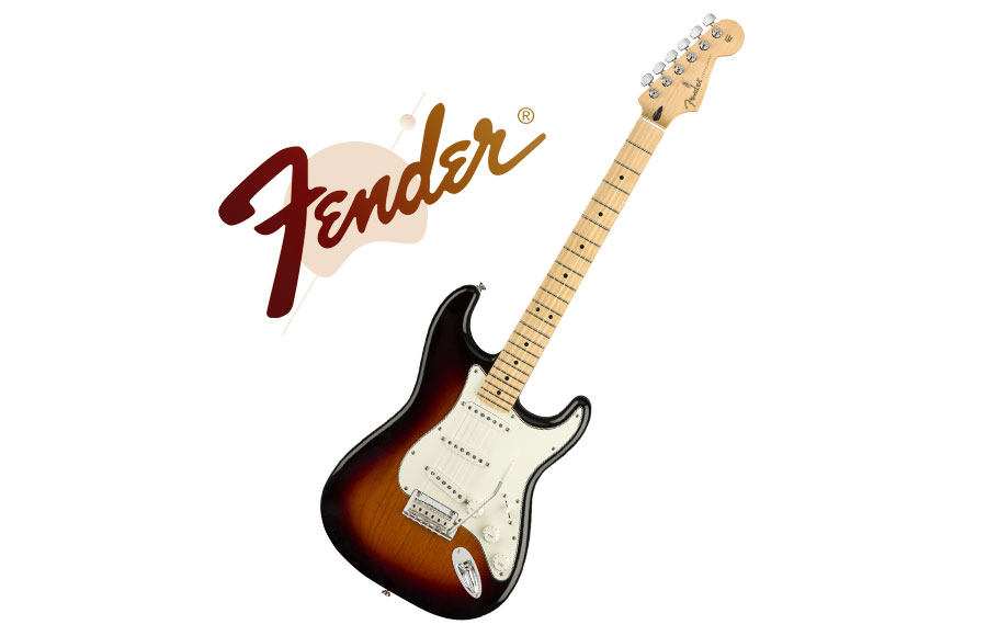 گیتار الکتریک Fender Player Series Stratocaster - 3-Tone Sunburst w/ Maple Fingerboard