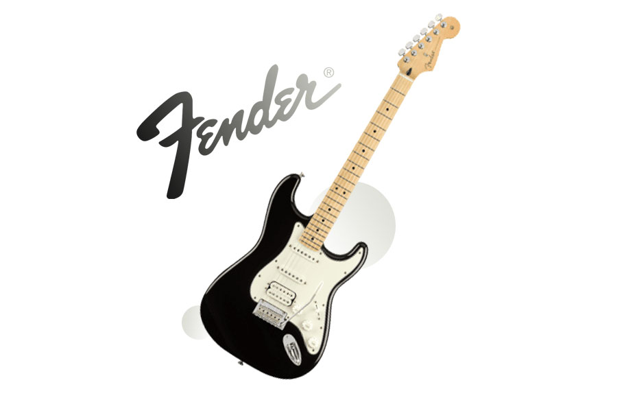 گیتار الکتریک Fender Player Series Stratocaster HSS - Black w/ Maple Fingerboard