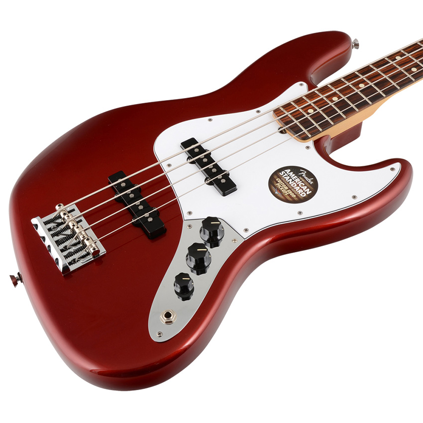 گیتار بیس فندر Fender Standard Jazz Bass Red