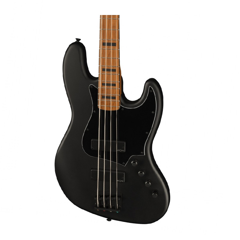 گیتار بیس فندر Squier Contemporary Active Jazz Bass HH Roasted Maple BPG Flat Black