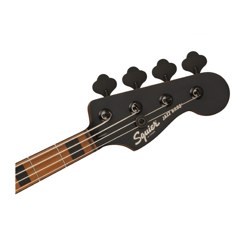 گیتار بیس فندر Squier Contemporary Active Jazz Bass HH Roasted Maple BPG Flat Black