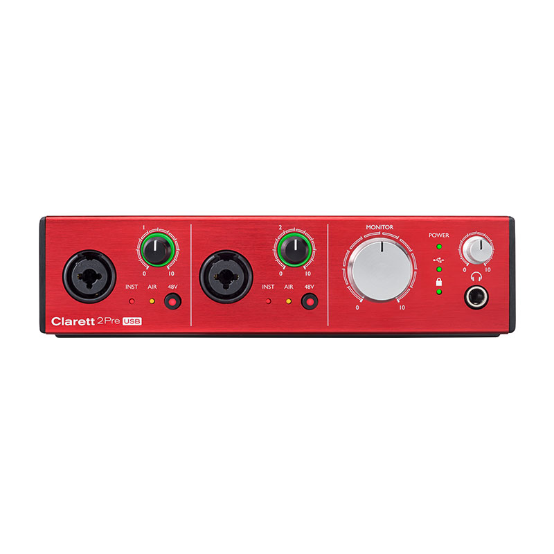 قیمت خرید فروش کارت صدا فوکوسرایت Focusrite Clarett 2Pre USB