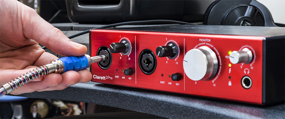 کارت صدا مخصوص سیستم عامل مک Focusrite Clarett 2Pre