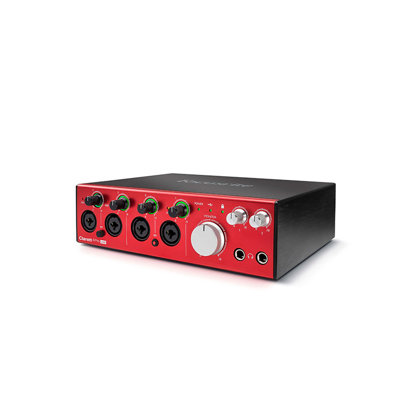 کارت صدا فوکوسرایت Focusrite Clarett 4Pre USB