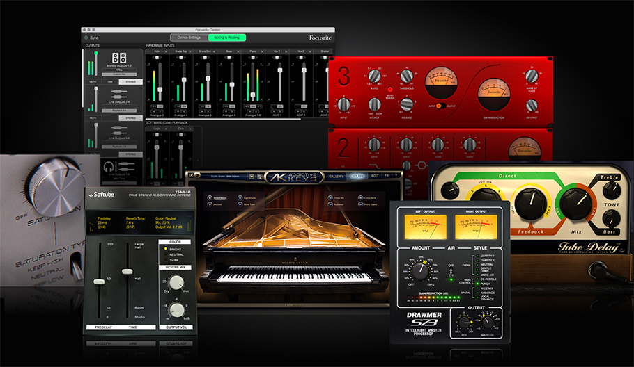 کارت صدا مخصوص سیستم عامل مک Focusrite Clarett 4Pre