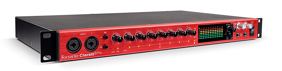 کارت صدا مخصوص سیستم عامل مک Focusrite Clarett 8Pre