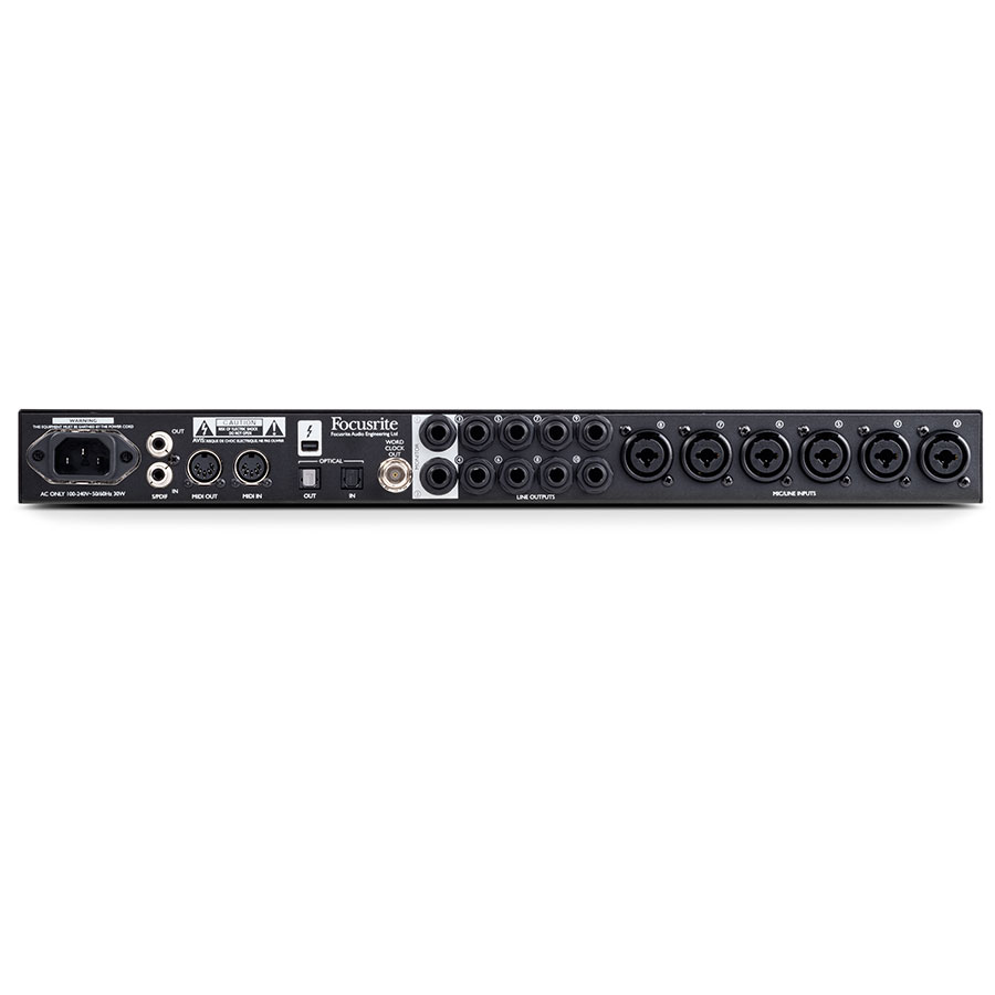 کارت صدا مخصوص سیستم عامل مک فوکوسرایت Focusrite Clarett 8Pre