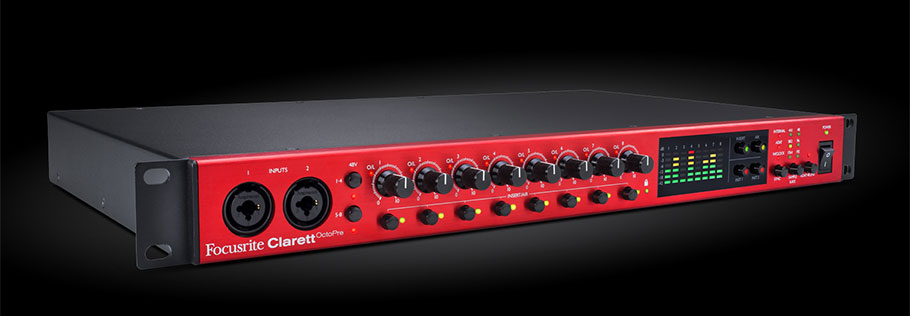 پری امپ Focusrite Clarett OctoPre