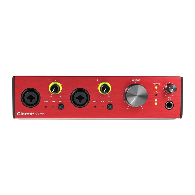 قیمت خرید فروش کارت صدا فوکوسرایت Focusrite Clarett+ 2Pre USB-C