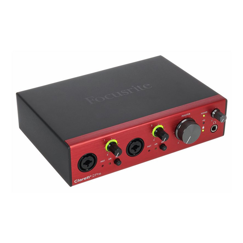 کارت صدا فوکوسرایت Focusrite Clarett+ 2Pre USB-C