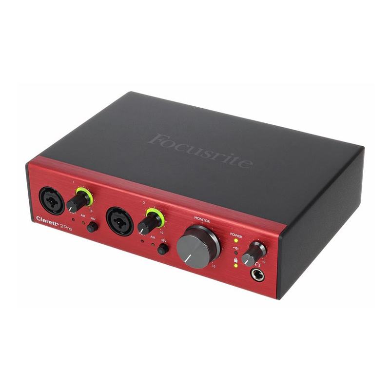 کارت صدا فوکوسرایت Focusrite Clarett+ 2Pre USB-C