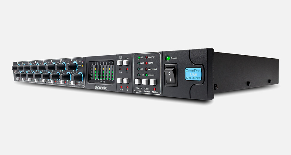 Focusrite OctoPre MKII Dynamic پری آمپ