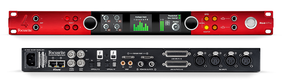 کارت صدا مخصوص سیستم عامل مک Focusrite Red 4Pre