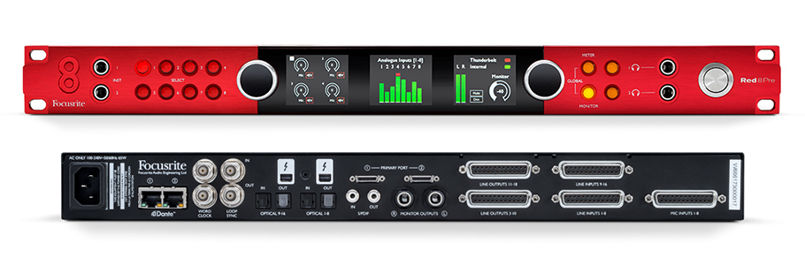 کارت صدا مخصوص سیستم عامل مک Focusrite Red 8Pre